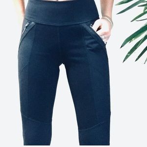 Cello USA- Black Moto Leggings